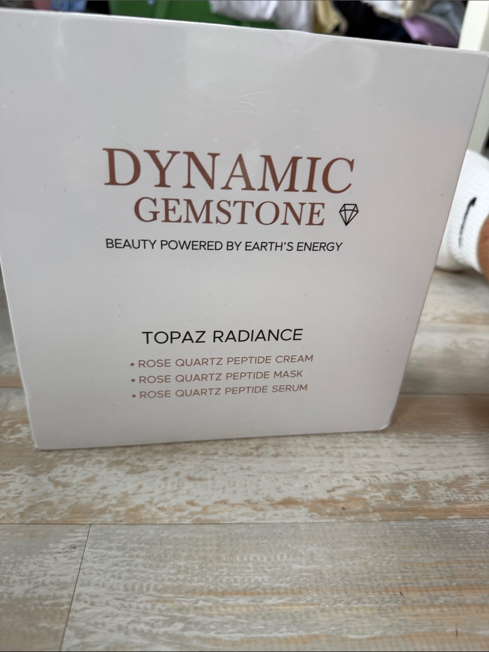 Topaz Radiance Rose Quartz Peptide Cream - Rose
